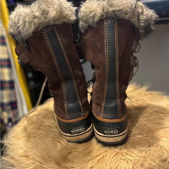 Sorel Dark Brown Joan of Arctic Boots - Picture 6 of 6